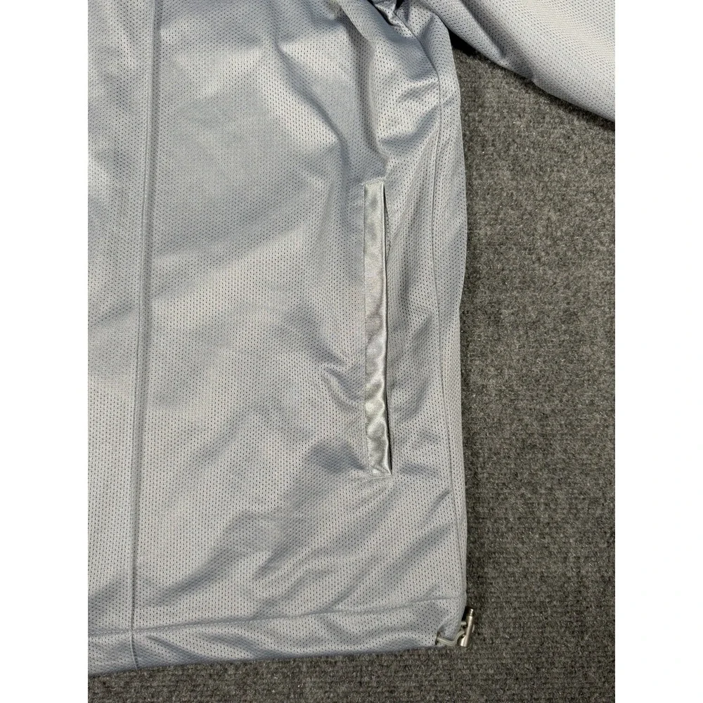 Vintage Adidas Tracy McGrady T-Mac Warm Up Jacket Silver Full Zip Men's XL Y2K